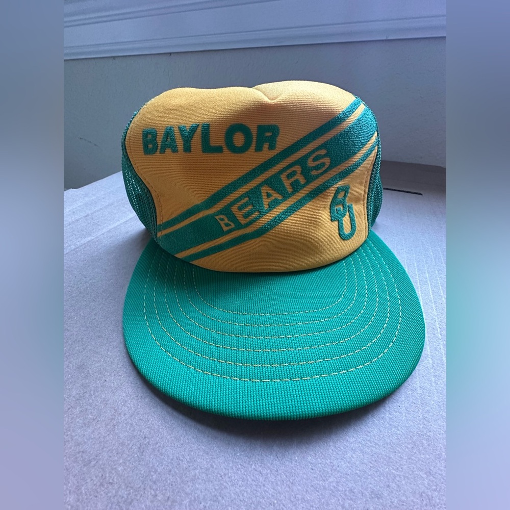 Vintage Baylor Hat Green
Yellow Trucker Bears
Snapback 80's